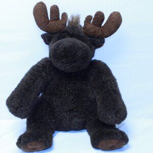 Build a Bear Dark Brown 16" Alaskan Moose Plush Stuffed Animal - Retired VTG